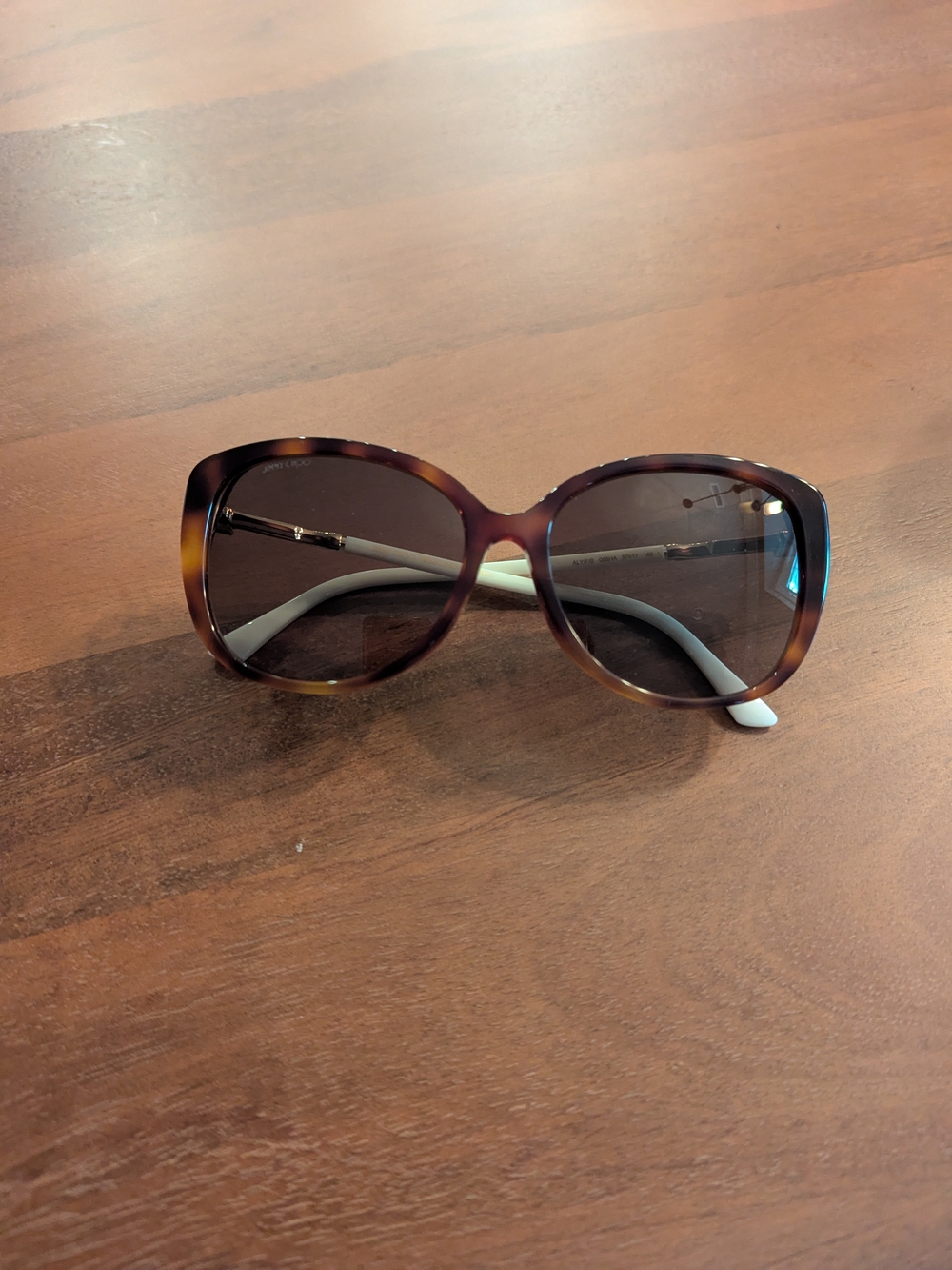 Tortoiseshell Oversized Women’s Sunglasses - Jimmy Choo